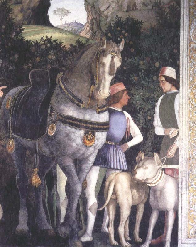 Andrea Mantegna ludovico ii gonzag moter sin son Sweden oil painting art